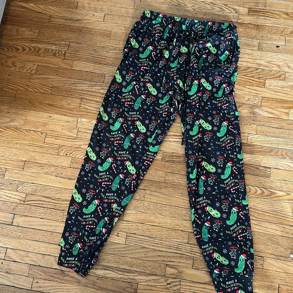 Have a DILL- ightful Holiday PJ pants